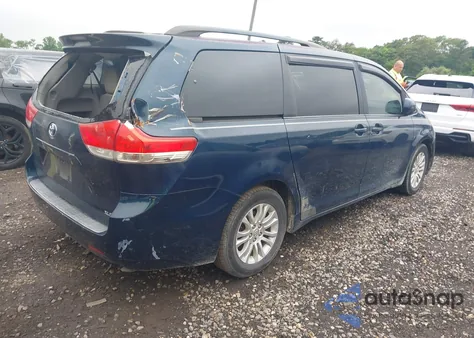 2011 Toyota Sienna Xle V6 из США, поврежденный, VIN 5TDYK3DC5BS090992